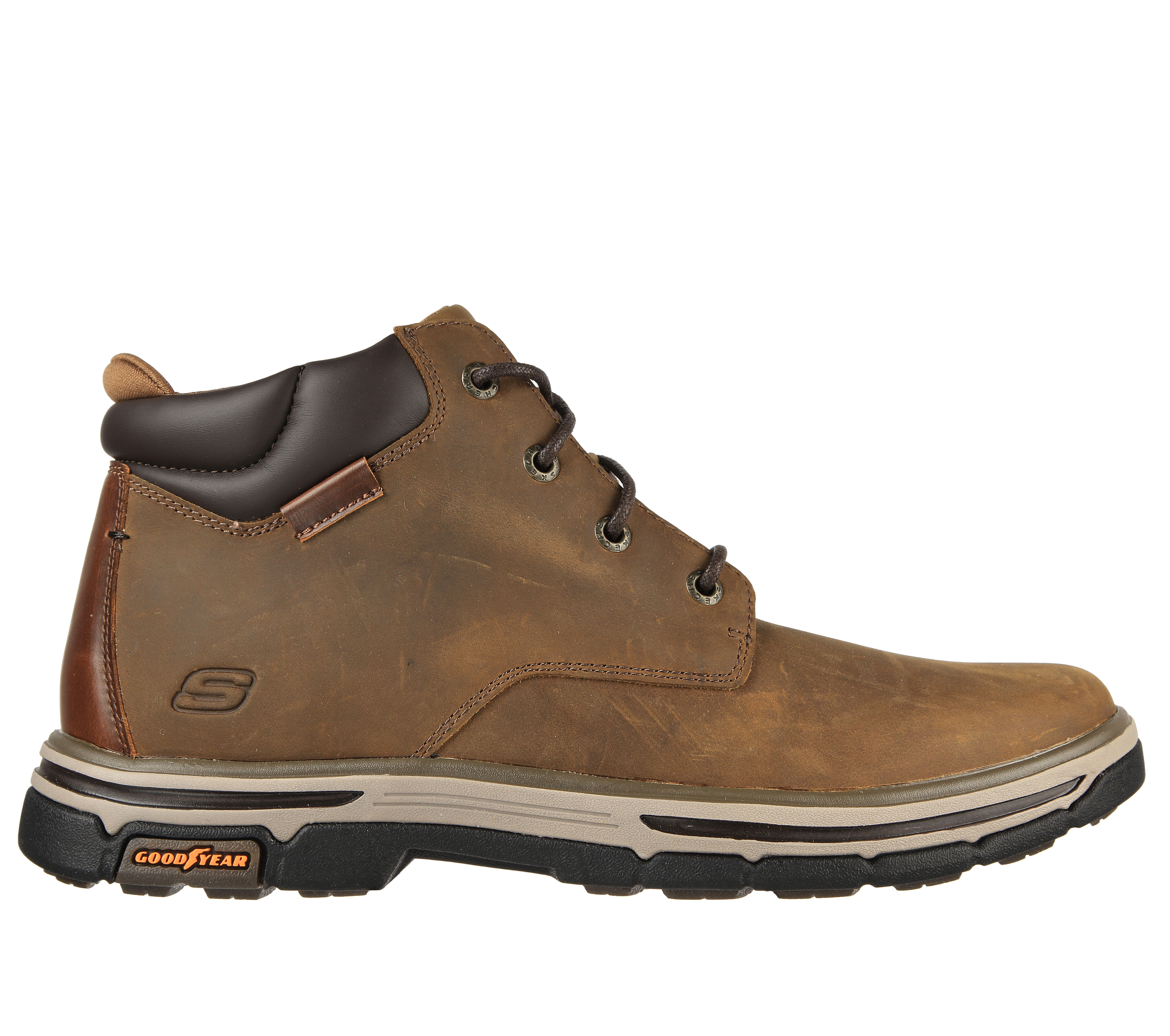 skechers relaxed fit mens boots