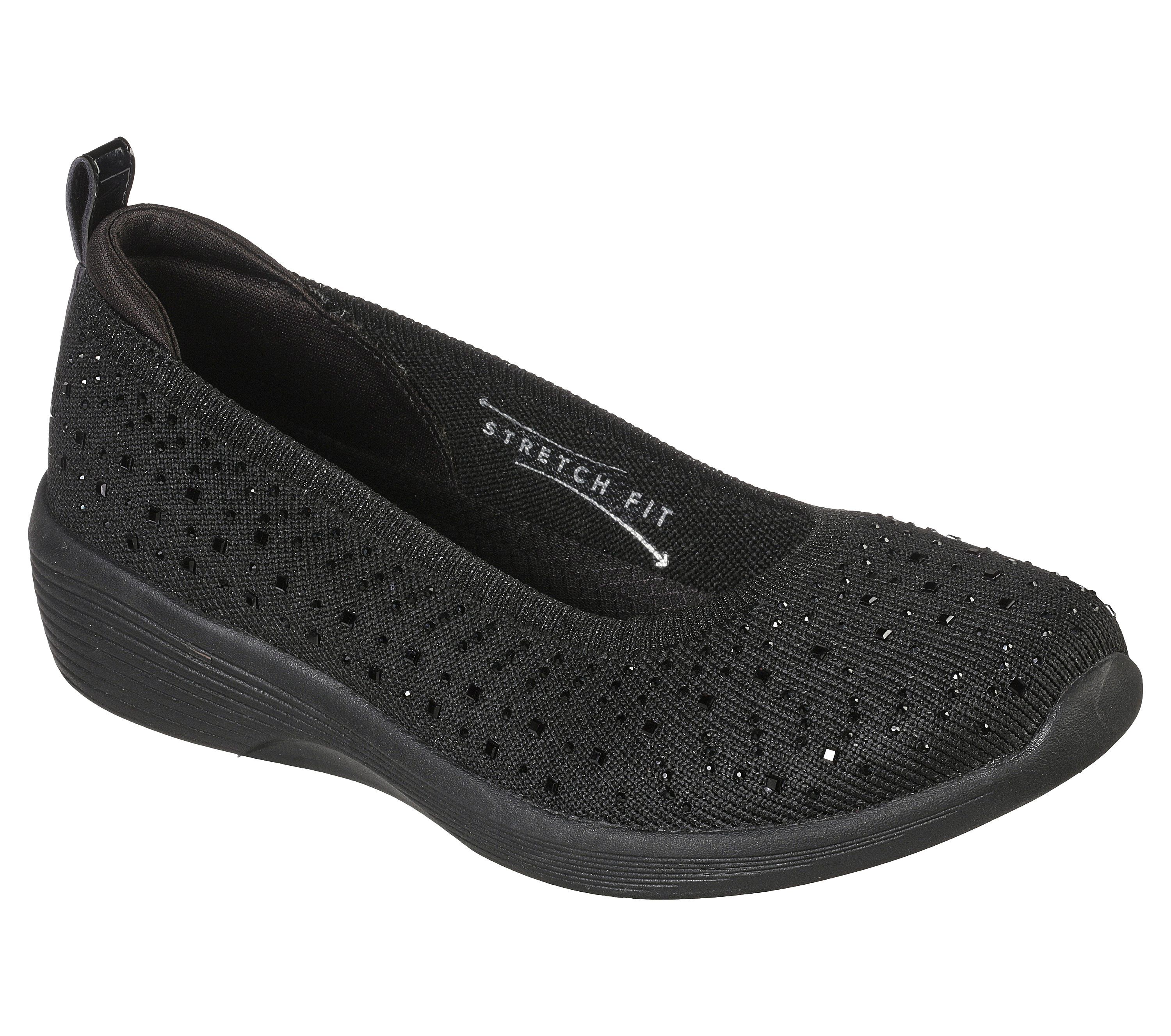 SHCRTK Women Slip on Flats Shoes Breathable Ballet Flat Comfort Walking Shoes 