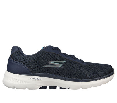 33A Womens Skechers Navy Lace Up Trainers Size 3 Uk - Designer