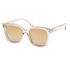 Oversized Square Sunglasses, TAUPE / GOLD, swatch