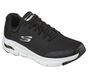 Skechers Arch Fit, BLACK / WHITE, large image number 4