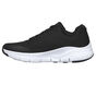 Skechers Arch Fit, BLACK / WHITE, large image number 3