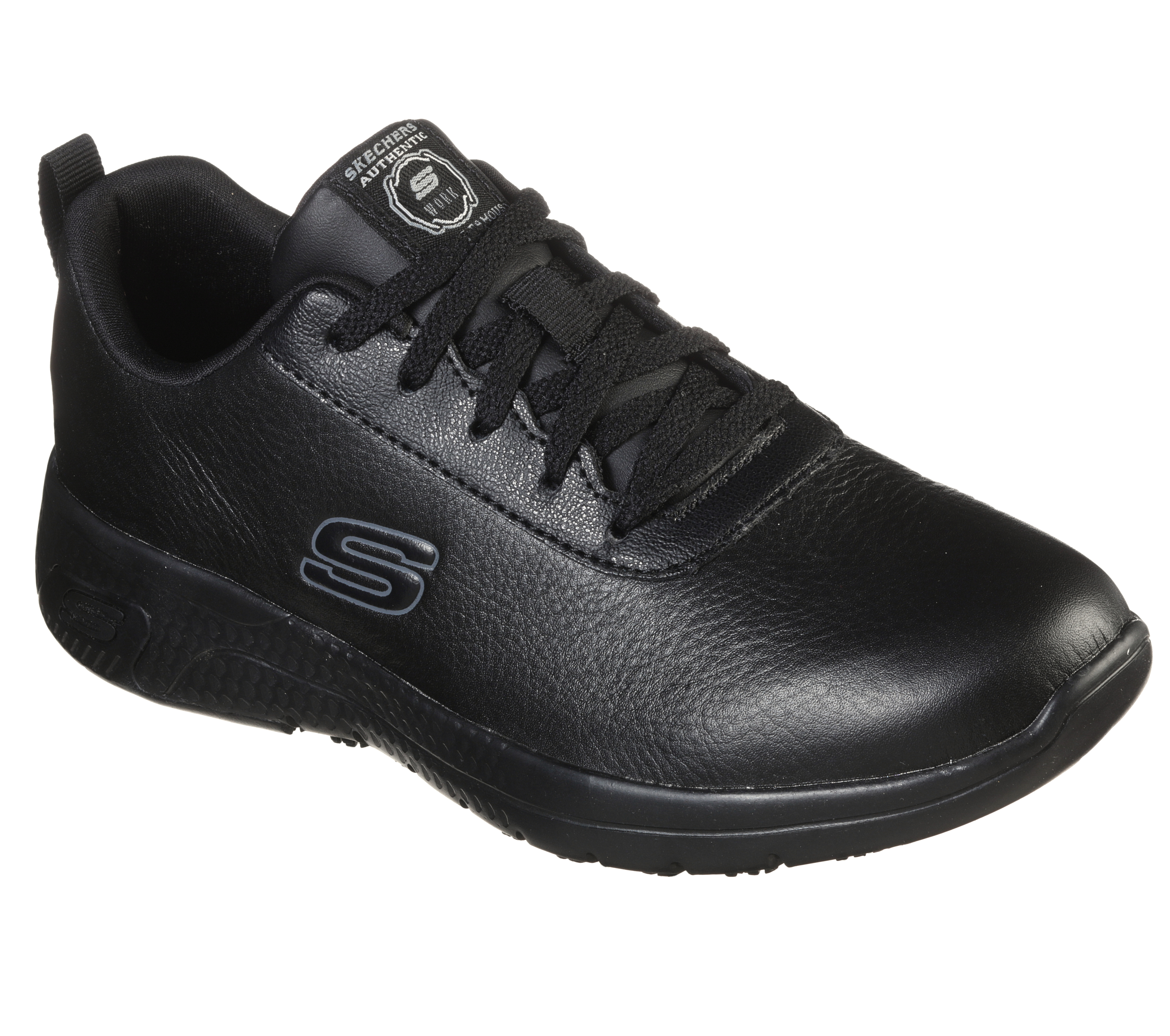 Visiter la boutique SkechersSkechers Women's Work Relaxed Fit: Marsing Navor SR Slip Resistant Sneaker 7 Black 