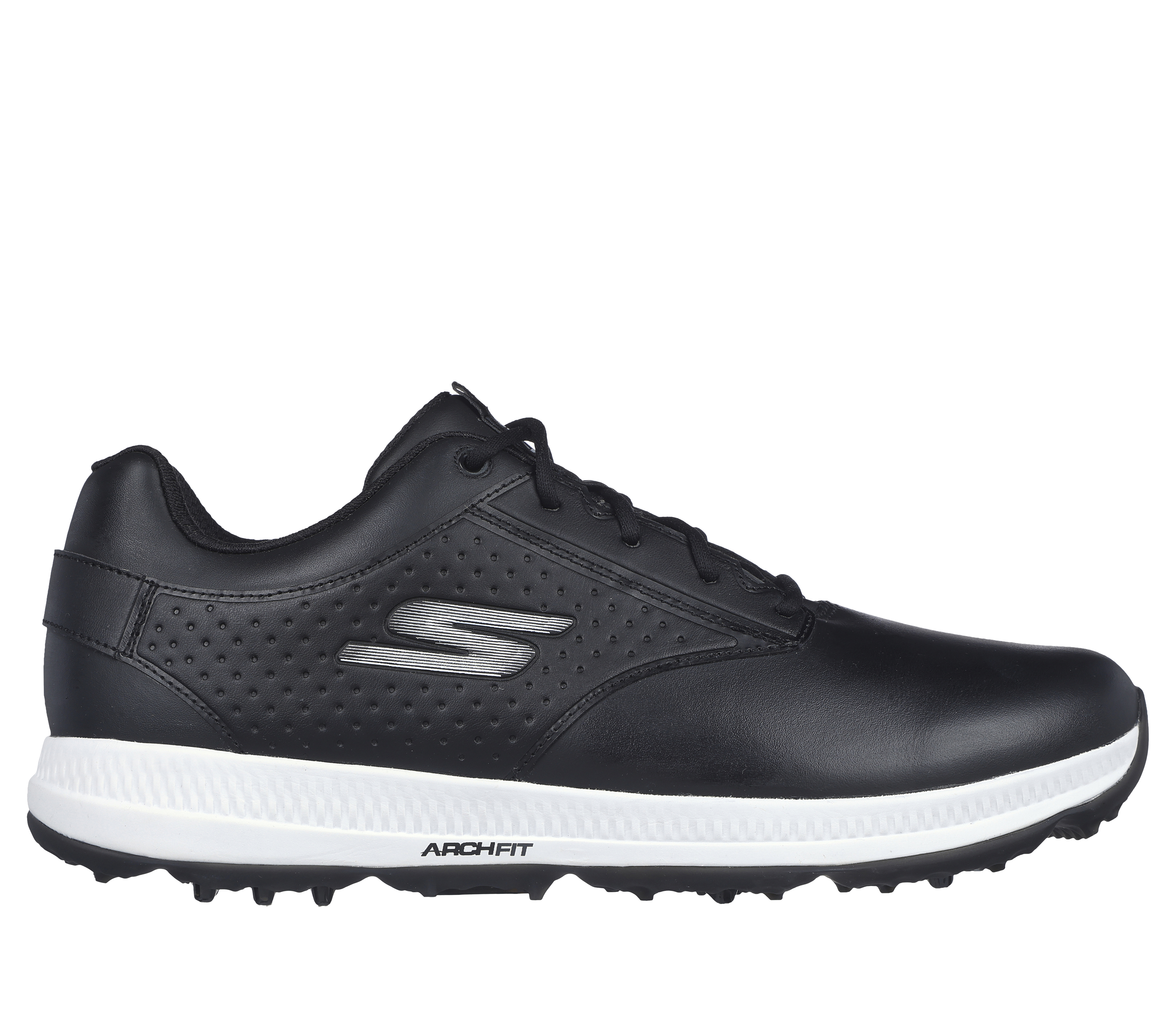 Skechers+GolfSkechers Hommes Go Golf Elite 5 Chaussures de Golf léger UK 9.5 Blanc/Noir 