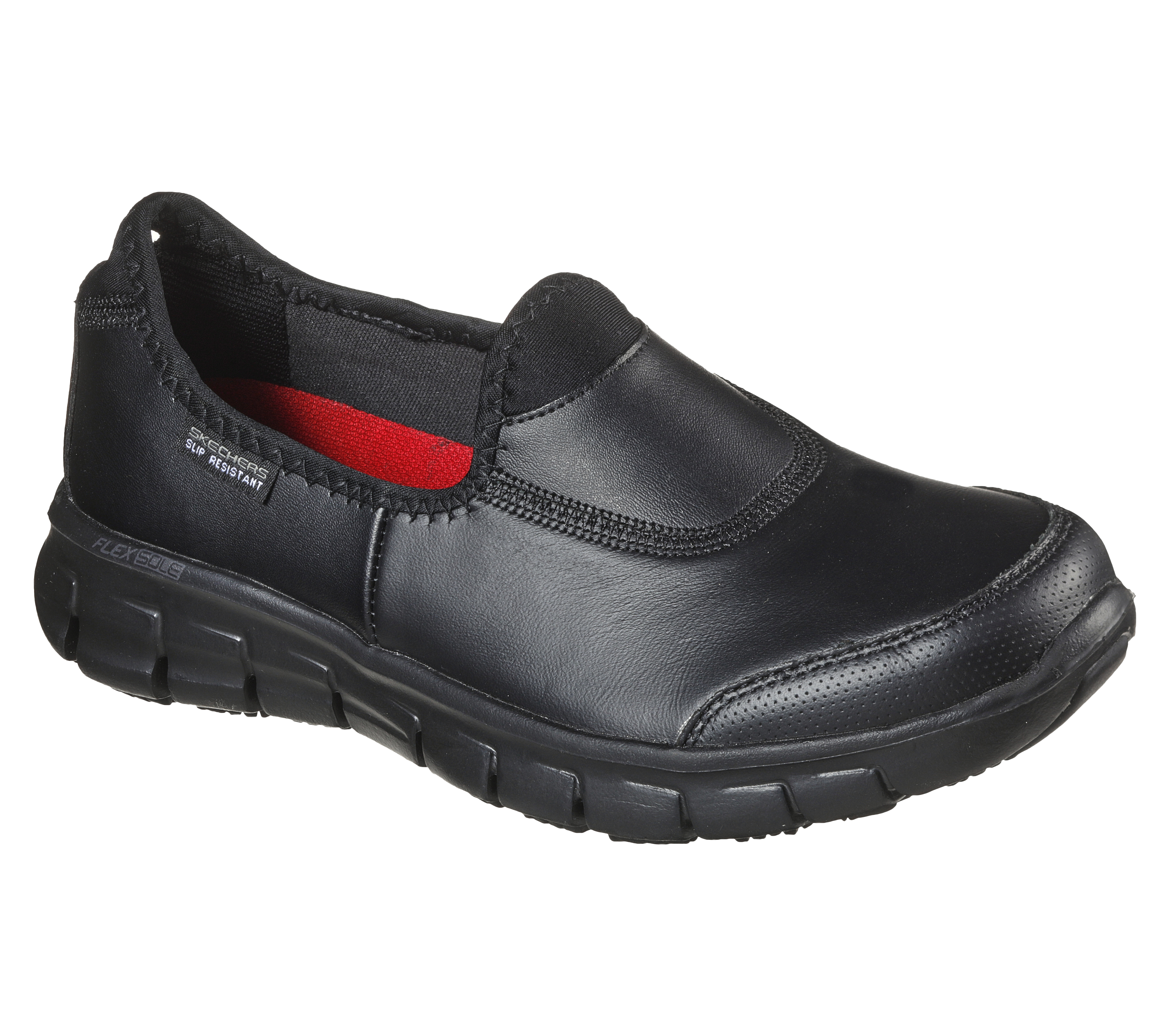 skechers memory foam shoes slip resistant
